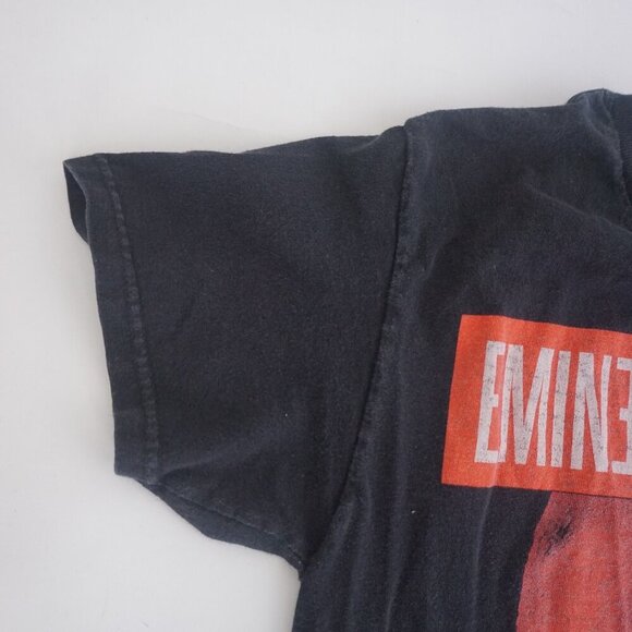 Eminem X Rihanna '14 Monster Tour Black Trapstar 100% Cotton Blend T Shirt S - Picture 8 of 10